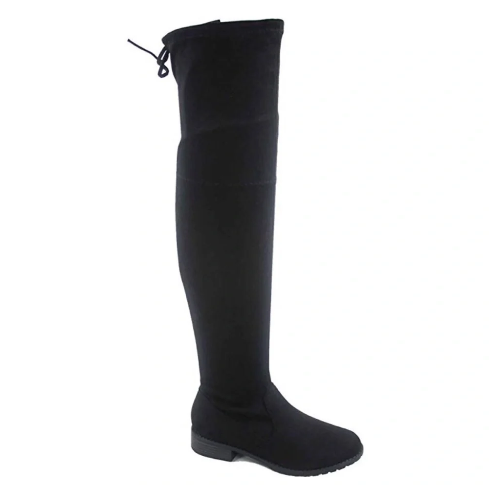 Black Over The Knee Boots